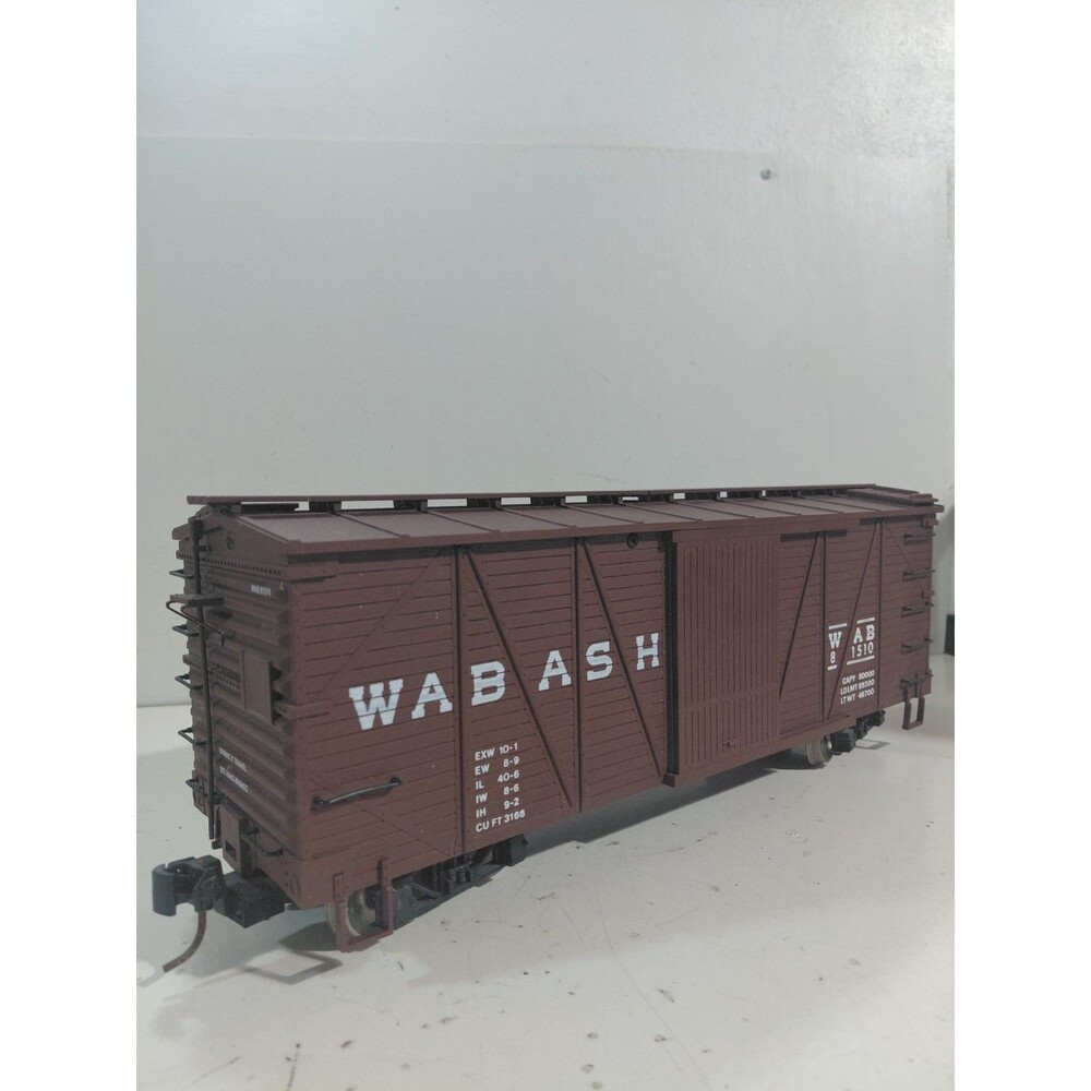 USA Trains 81510 G Gauge Model Railroad Wabash Woodside Boxcar